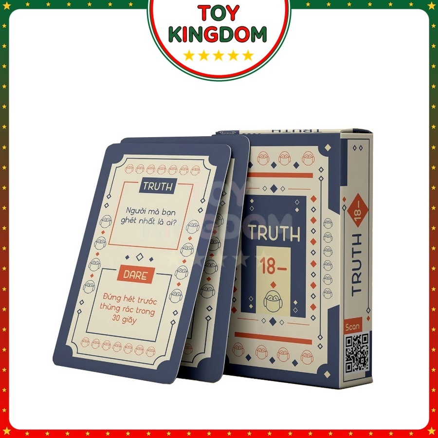 [Truth Or Dare 18-] Bài Drinking Game Thật Hay Thách 50 Lá Nói Hay Làm Boardgame Đồ Chơi Nhóm Bạn