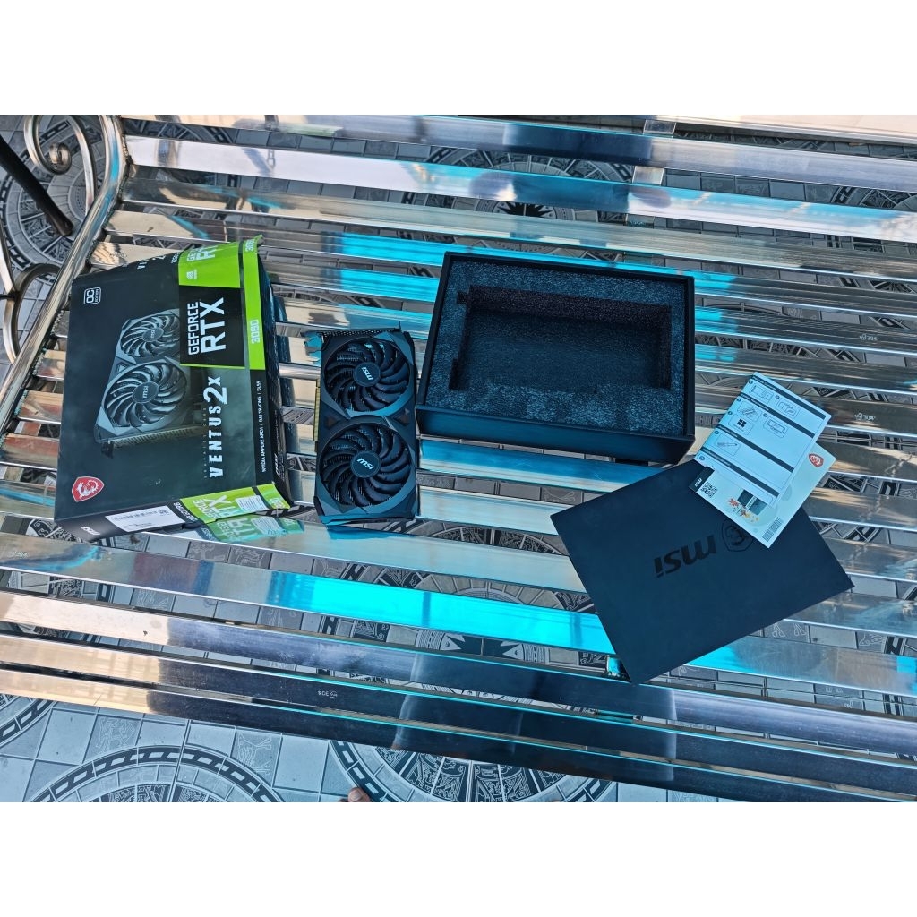 Card màn hình MSI GeForce RTX 3060 Ventus 2X 12GB - Nguyến Zin, Chơi Game/Đồ Họa Mượt