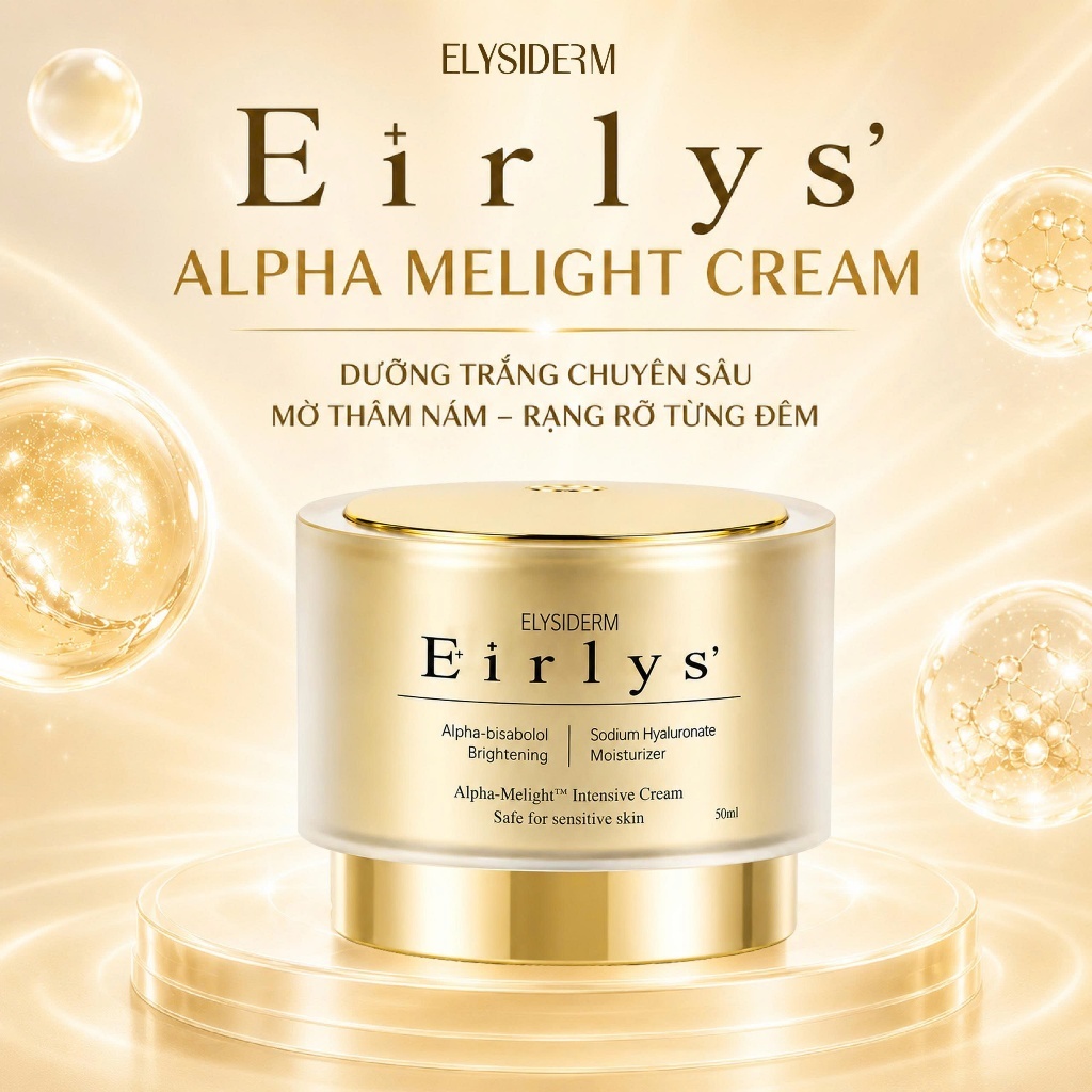 Kem dưỡng ban đêm Eirlys’ Alpha Melight