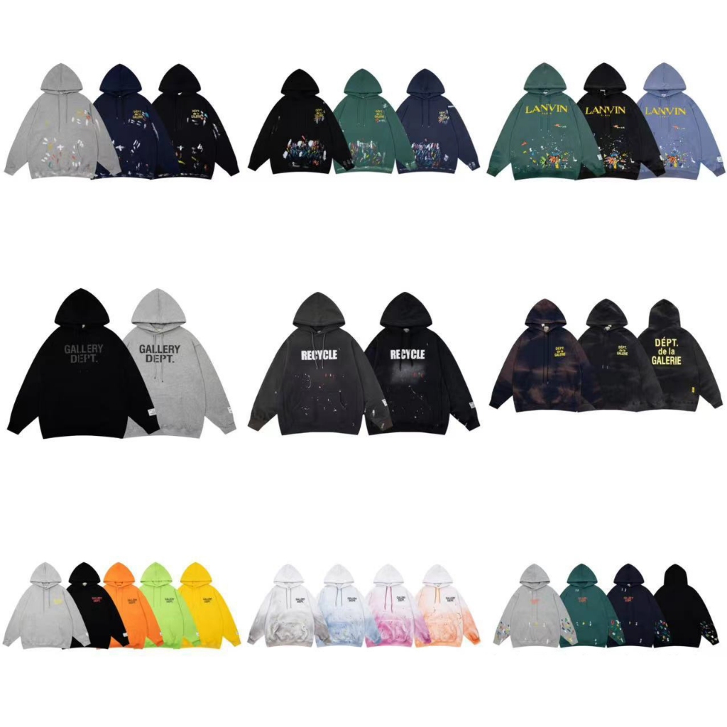 Áo Khoác Hoodie Jacket Gallery Dept Unisex Nam Nữ Chất Cotton Cao Cấp Dễ Phối Đồ