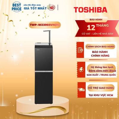 TWP-W2396SVN(M) Máy lọc nước Toshiba 10 lõi RO Nóng Lạnh UV LED Hydrogen TWP-W2396SVN(M)