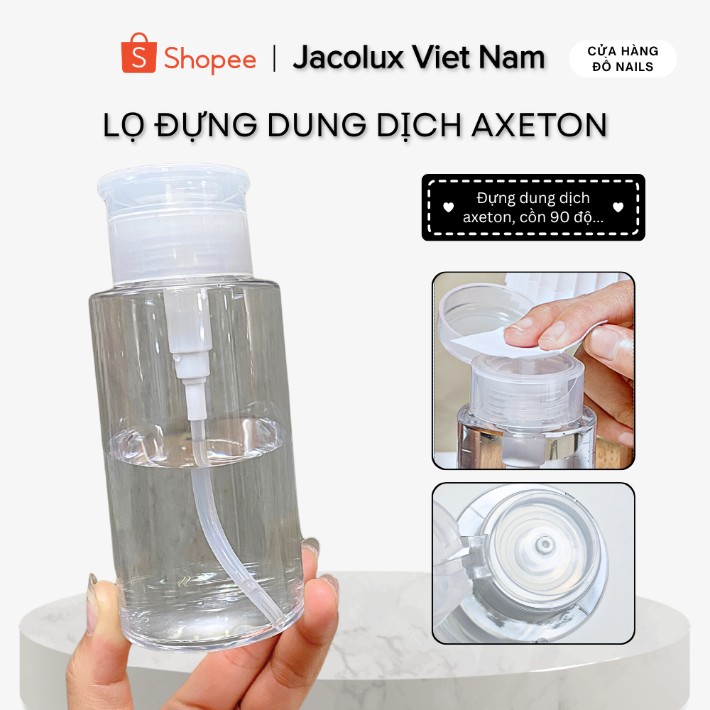 Lọ đựng dung dịch axeton LDAXTA