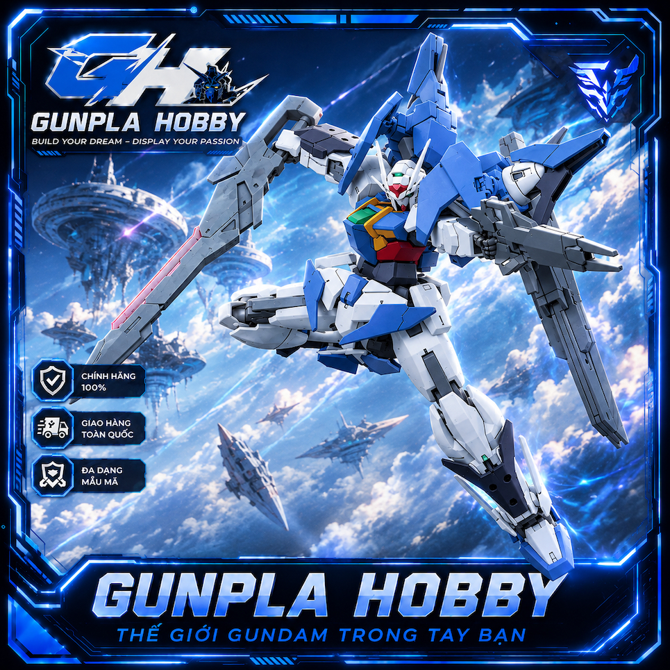 Mô Hình HGBD 1/144 Gundam 00 Sky – Bandai Chính Hãng