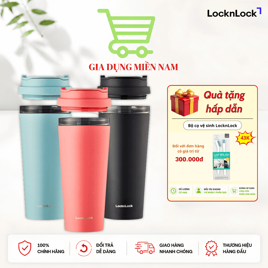 Ly giữ nhiệt LocknLock LHC4279, dung tích 540ml - Hàng Chính Hãng