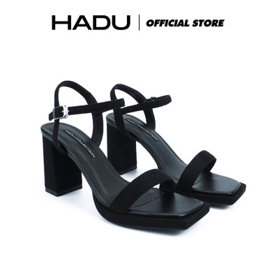 Giày Sandal Gót Vuông 9P Phối Màu MITA Ver2 HADU M7111 Da PU Cao Cấp BH 12T