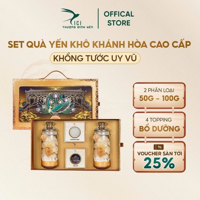 [Hỏa tốc HN] 100g Tổ Yến Khánh Hòa Cao Cấp - Yến Tinh Chế VIP PRO, Yến Rút Lông Nguyên Tổ - CiCi Thượng Đỉnh Yến