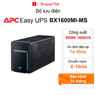 Bộ lưu điện UPS APC BX1600MI-MS 900W 1600VA & ổn áp - Hàng chính hãng