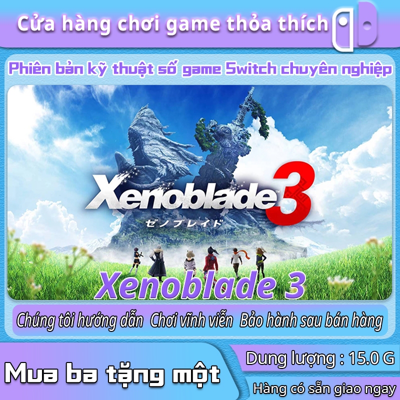 Xenoblade Chronicles 3 Game kỹ thuật số Nintendo Switch - Mua 3 tặng 1 miễn phí