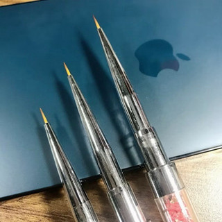 Cọ Vẽ Nét Nail Cán Đá – Cọ Vẽ Nét Mảnh Kẻ Line Nail Art Trang Trí Móng