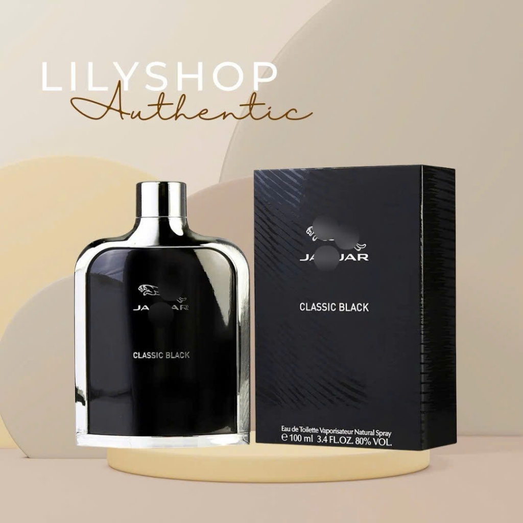 Nước Hoa Nam Jaguar Classic Black EDT 100ML