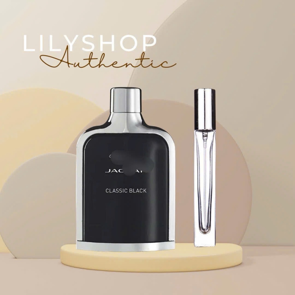 Chiết 10ML Nước Hoa Nam Jaguar Classic Black EDT