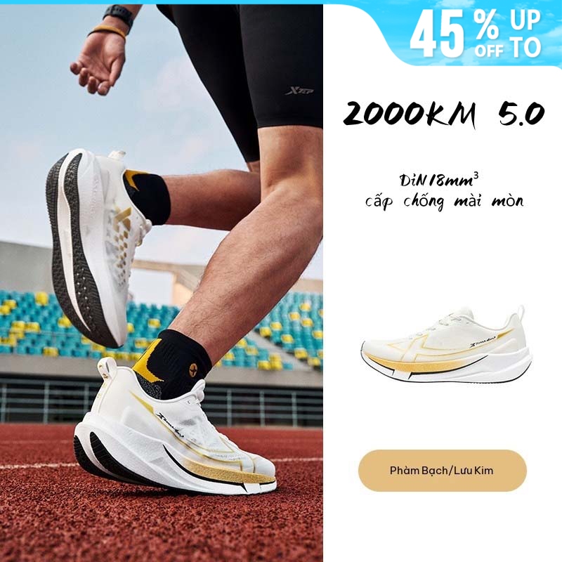 [20KM+] XTEP 2000KM 5.0 Giày chạy bộ nữ mùa hè, chống mài mòn, giảm xóc, giày thể thao nữ, nhẹ, thoá