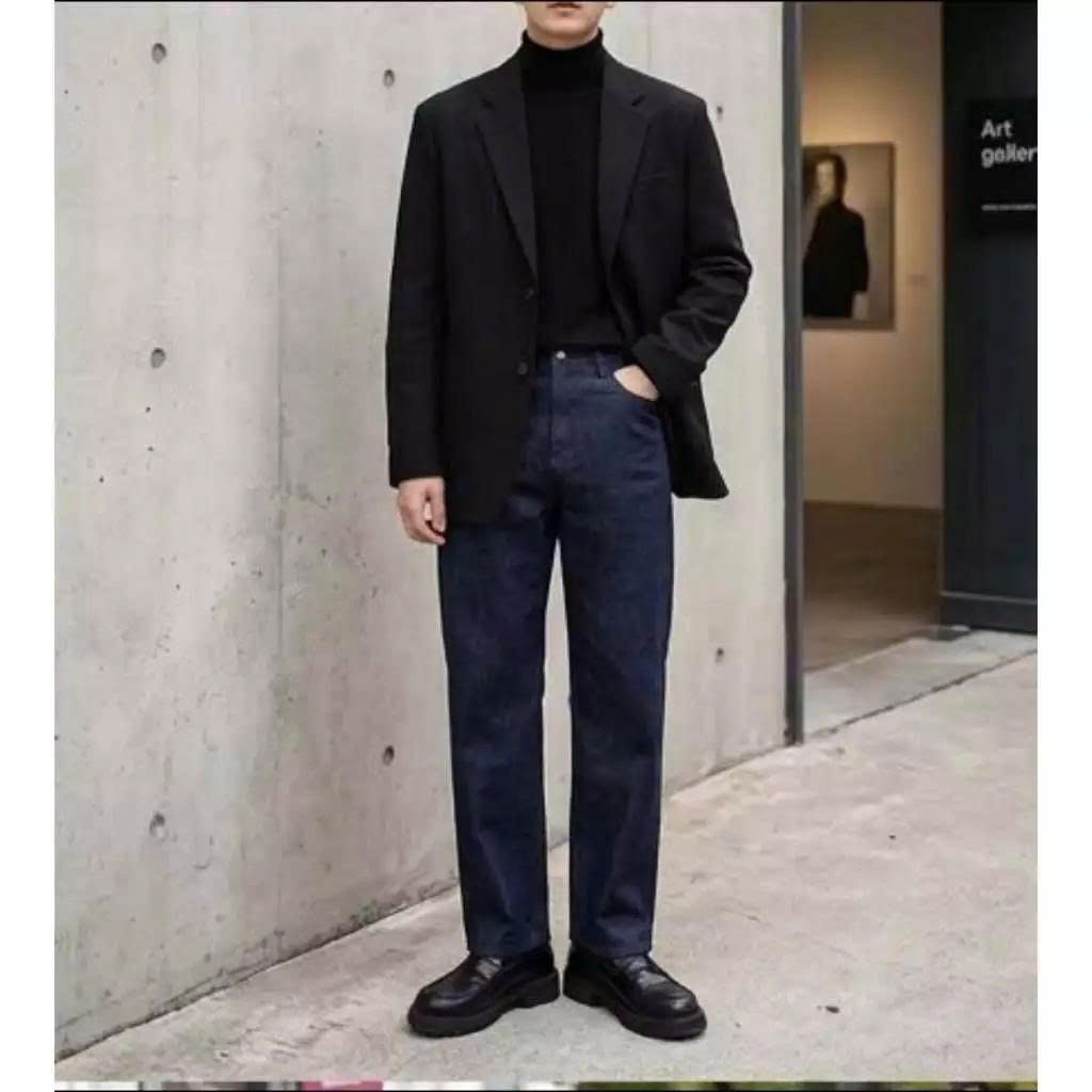 QUẦN JEAN DENIM PLAC FORM STRAIGHT DÀNH CHO NAM
