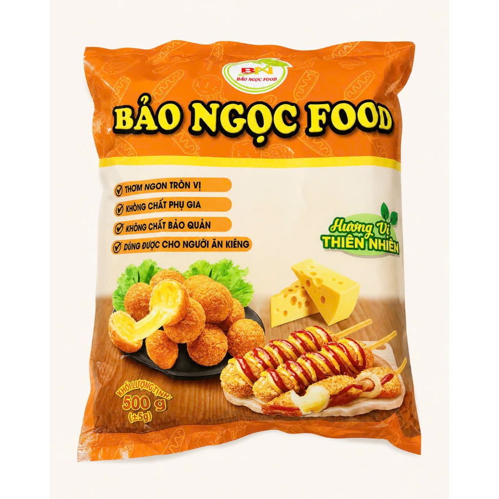 Hotdog Phô Mai Kiểu Hàn Quốc, Xúc Xích Phô Mai kéo Sợi Bánh Hotdog Xúc Xích Phô Mai Siêu Ngon