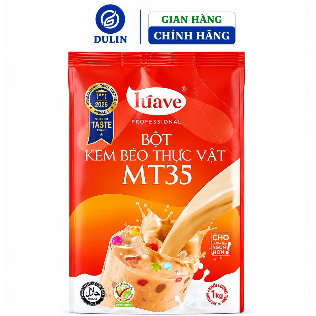 Bột Kem Béo Pha Trà Sữa MT35 LUAVE Bột béo MT35 Nguyên liệu trà sữa