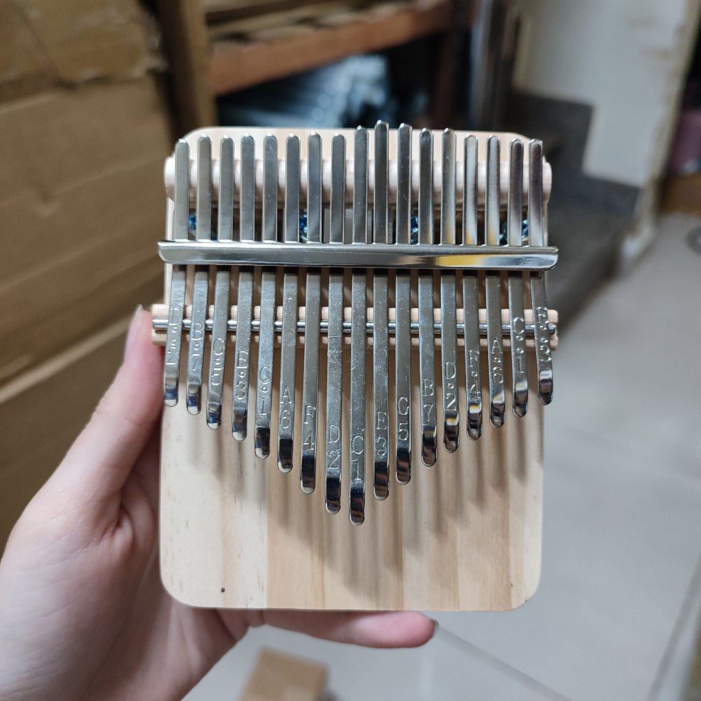 Kalimba Mini Cho Trẻ Em | Kalimba Nhỏ Gọn Dễ Chơi | Đàn Kalimba Mini 17 Phím | Có Lỗ Thoát Âm | Nhạc