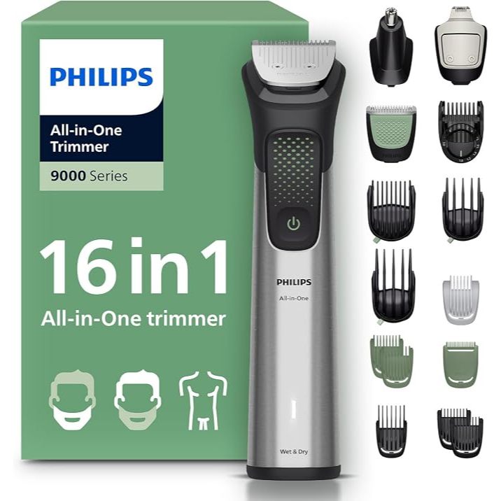 Tông đơ đa năng 16-in-1 Philips All-in-One Trimmer 9000 MG9532/15