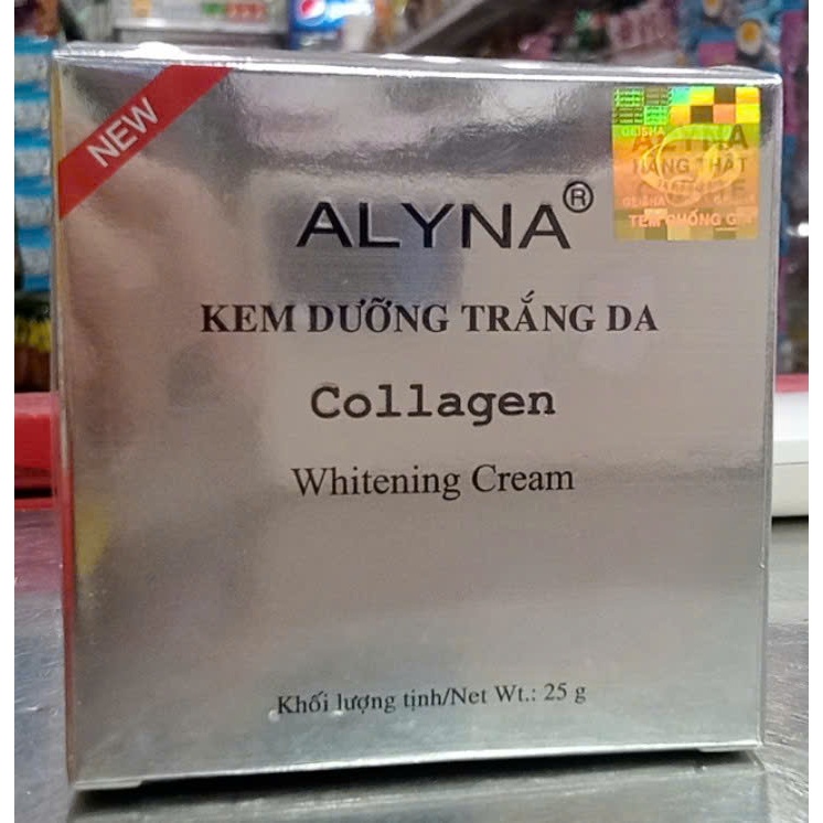 Alyna Kem dưỡng trắng da Collagen 25g