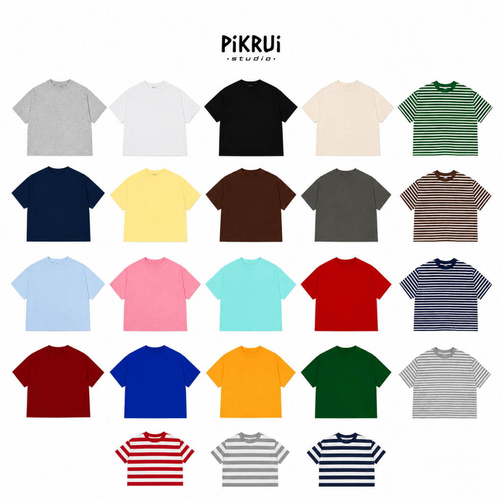 Áo Thun Nam Nữ Form Boxy Oversize - Áo Thun Trơn Basic Unisex - Vải Cotton…