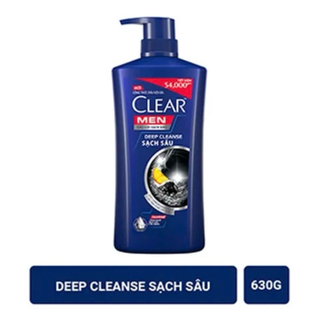 Dầu gội CLEAR MEN 630g