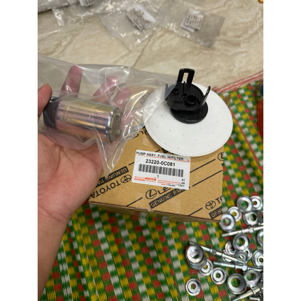 Mô Tơ Bơm Xăng Toyota Veloz - Avanza Chính Hãng (Liền Lọc Xăng)