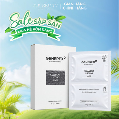 Mặt Nạ Nâng Cơ GENEREX Cellular Lifting Mask (Hộp 4 Miếng)