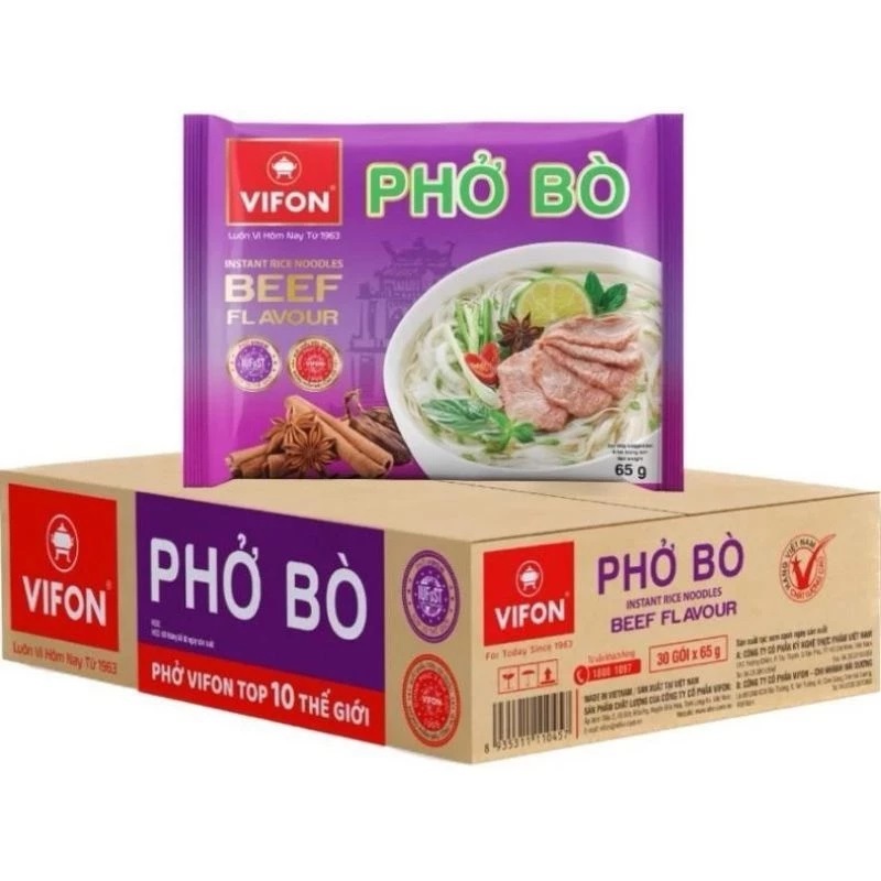 Phở bò 65grx30