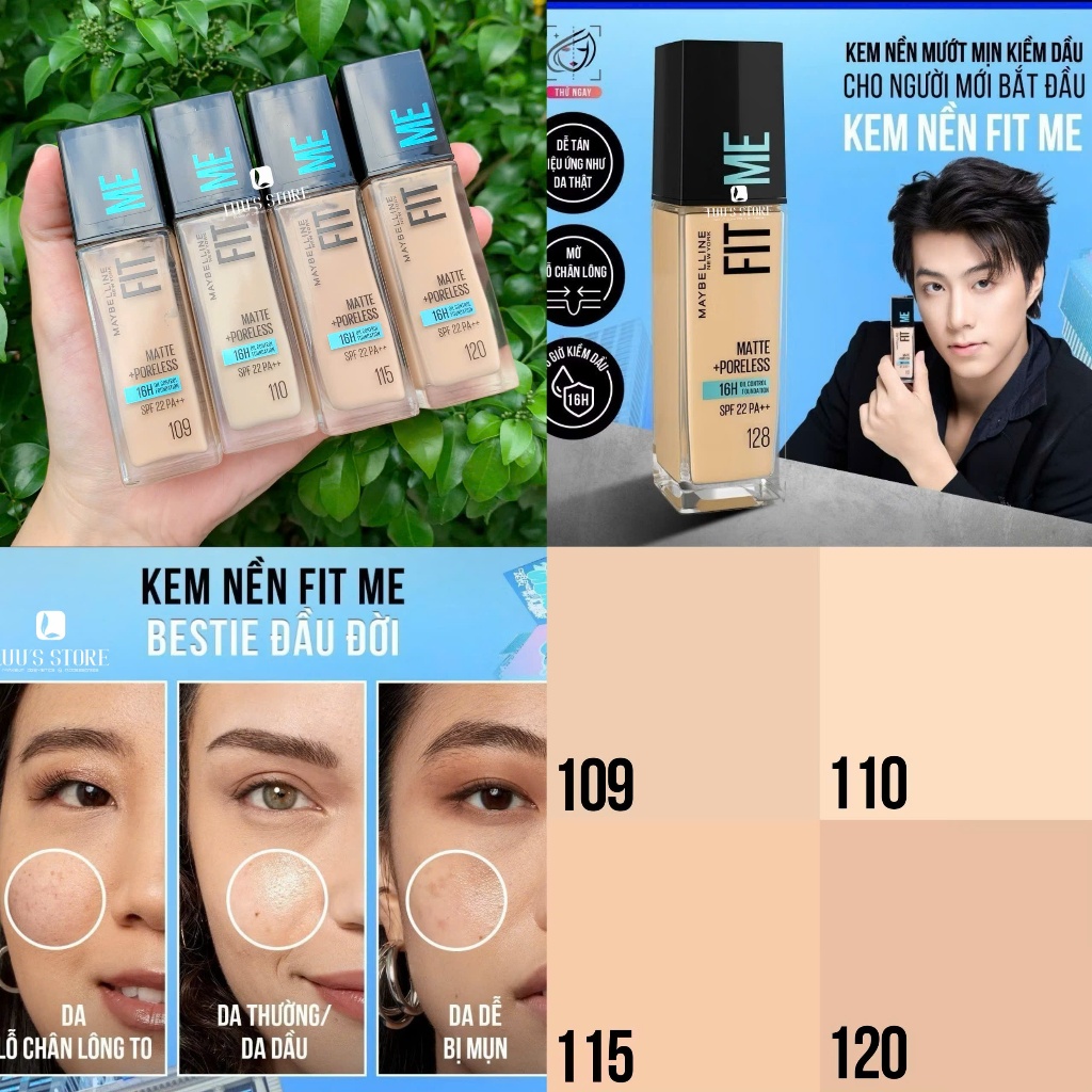 MBL KEM NỀN FITME M&P SPF