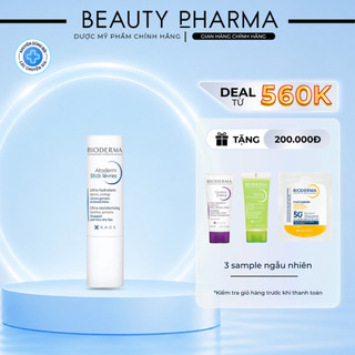 [DATE MỚI-NHẬP KHẨU CHÍNH HÃNG] Bioderma Atoderm Stick Levres - Son dưỡng môi khô, nứt nẻ