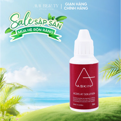 Dung Dịch Giảm Viêm, Gom Cồi Mụn ASKIN ACDIS AT Solution 30ml