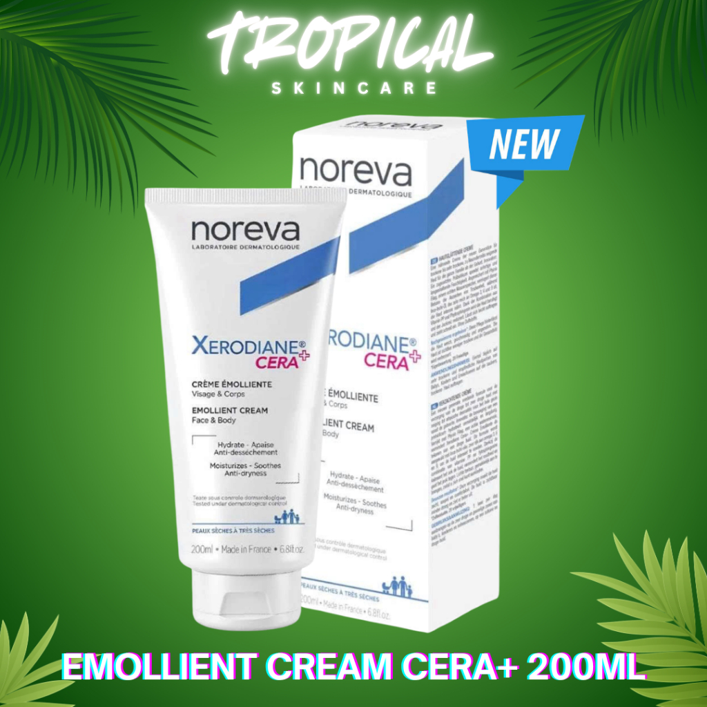 NOREVA I Kem dưỡng ẩm Noreva Xerodiane CERA+ Emollient Cream làm dịu và giảm ngứa chuyên sâu
