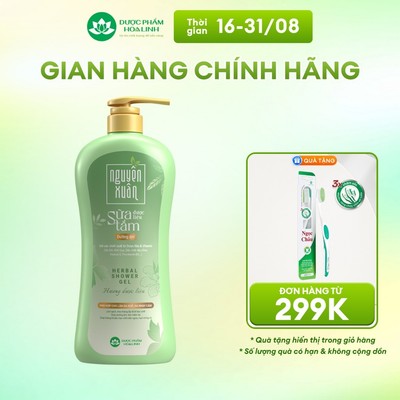Sữa tắm dược liệu Nguyên Xuân Dưỡng ẩm 370g - Dưỡng ẩm chuyên sâu, căng tràn sức sống