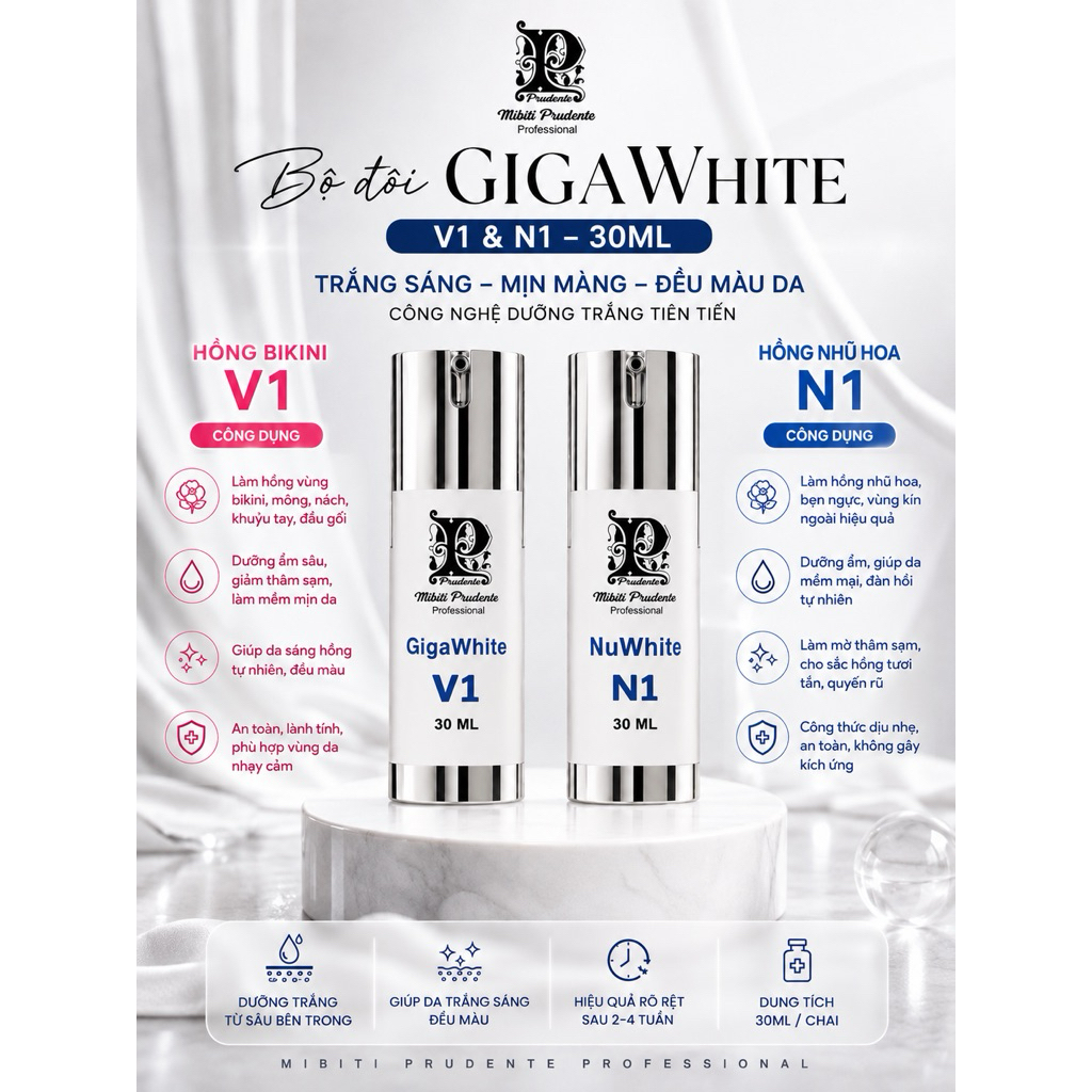 [Hỏa Tốc HCM] Kem Nuwhite N1 Và V1 Size 30ml