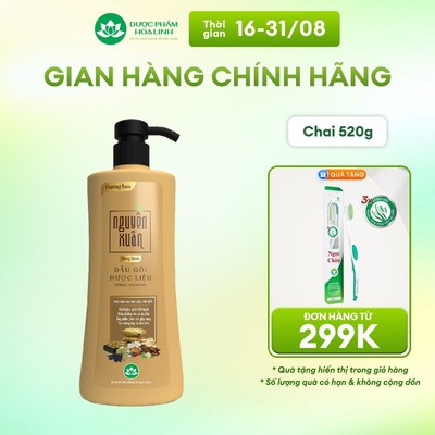 {MỚI} Dầu gội dược liệu Nguyên Xuân Bồng bềnh 470g KM 50g - Giá không đổi