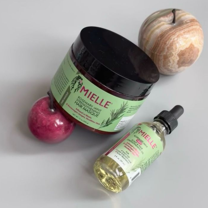 Mielle Rosemary Mint Hair Oil 59ml - Nourish hair deeply, làm tóc mềm mại và bóng mượt, hàng chính h