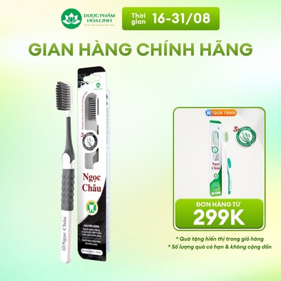 Bàn chải răng Ngọc Châu than hoạt tính