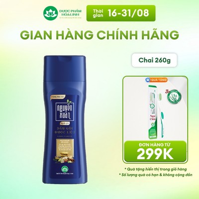 Dầu gội dược liệu Nguyên Xuân sạch gàu 250ml - Dành cho tóc gàu ngứa