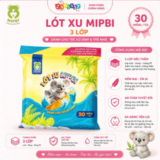 MIẾNG LÓT PHÂN XU MIPBI 30 MIẾNG