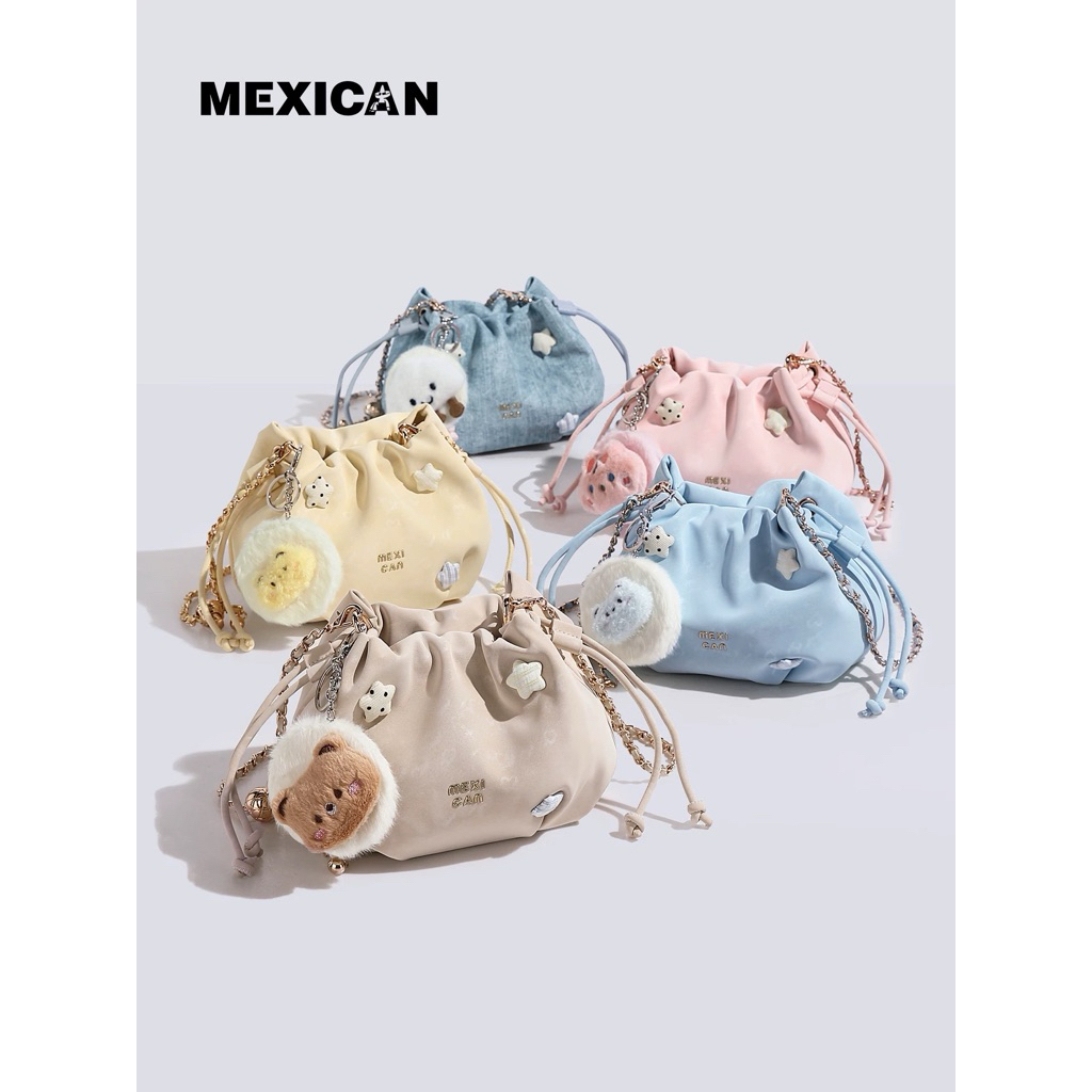 Túi xinh Mexican  kèm gương nhỏ công sở đi chơi