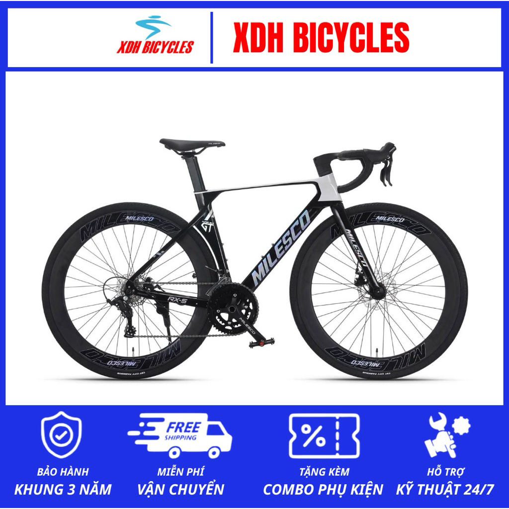 XE ĐẠP ĐUA THỂ THAO MILESCO RXS 2026