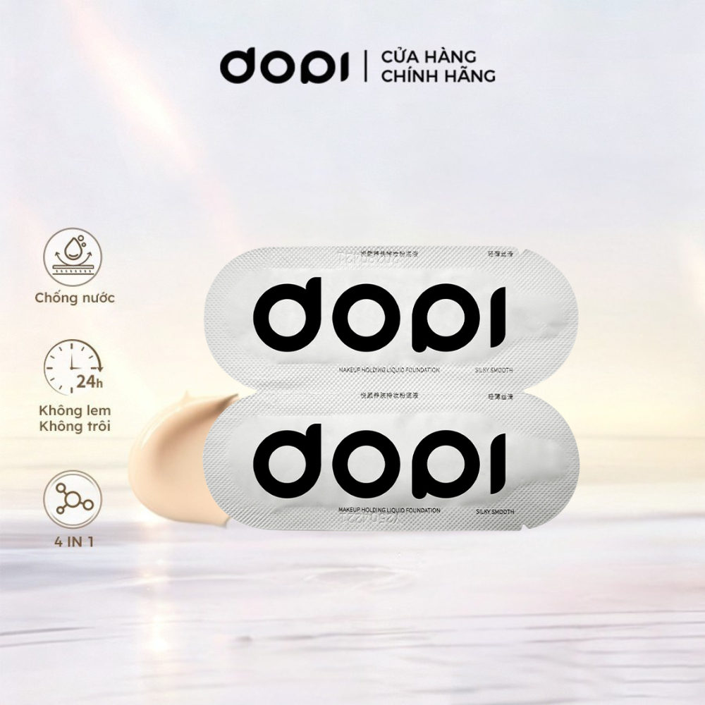 Kem Nền Size Du Lịch DOPI Makeup Kem Nền Du Lịch - 1gói 2ml
