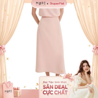 Váy Dài Trơn Kiểu Nữ MARC FASHION Form A - CBNH063624