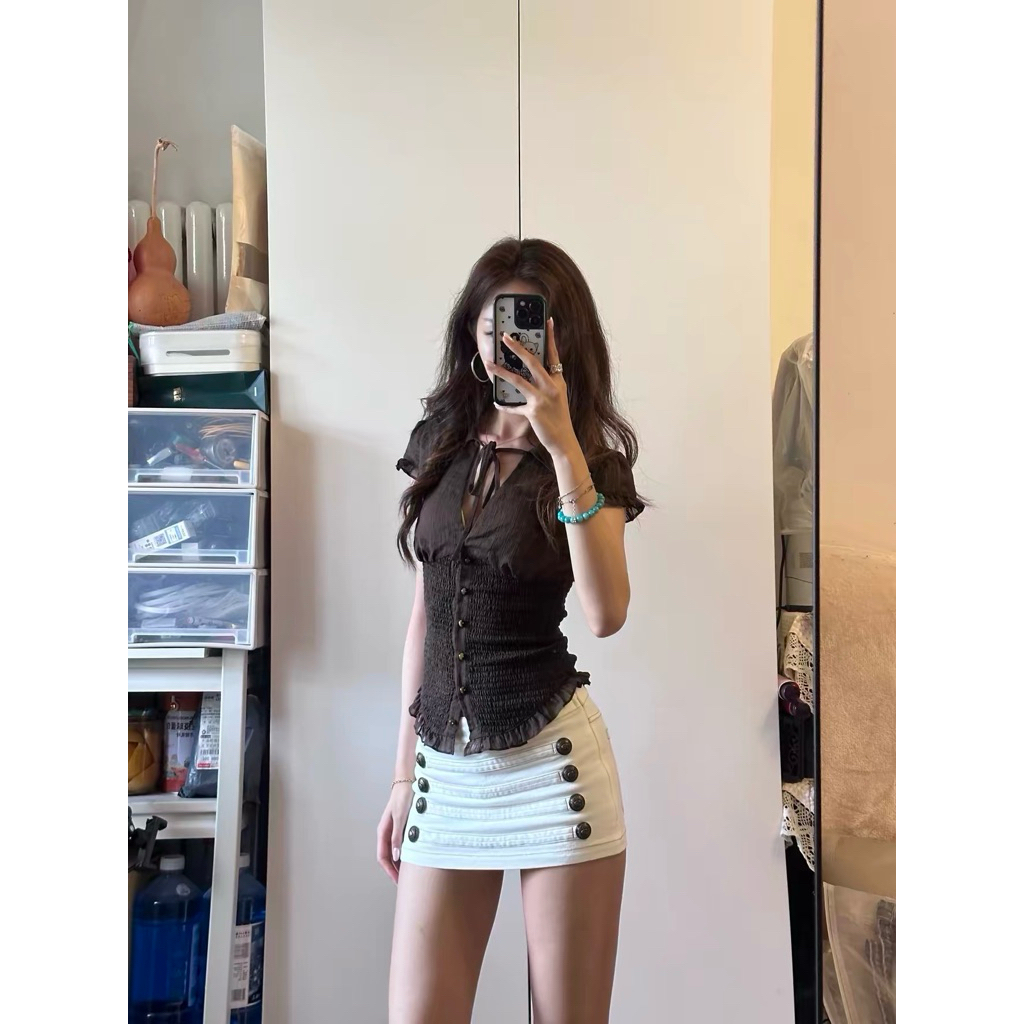 Chân váy quần style quý tộc phong cách y2k ✨