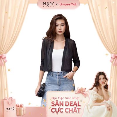 MARC FASHION Áo Cardigan Cổ V Dài Tay - CBAT122599