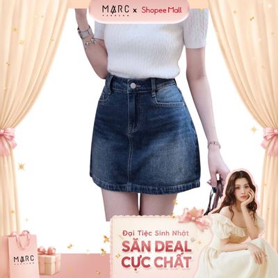 MARC FASHION Chân váy Jean ngắn FAVJ032640