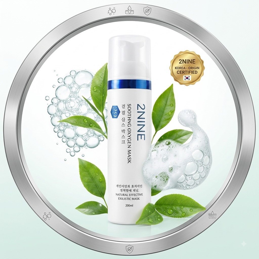 Mặt Nạ Thải Độc Sủi Bọt Soothing Oxygen Therapy  2NINE 100ml