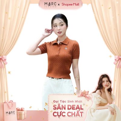 MARC FASHION Áo Polo Dệt Kim - CBAL102501