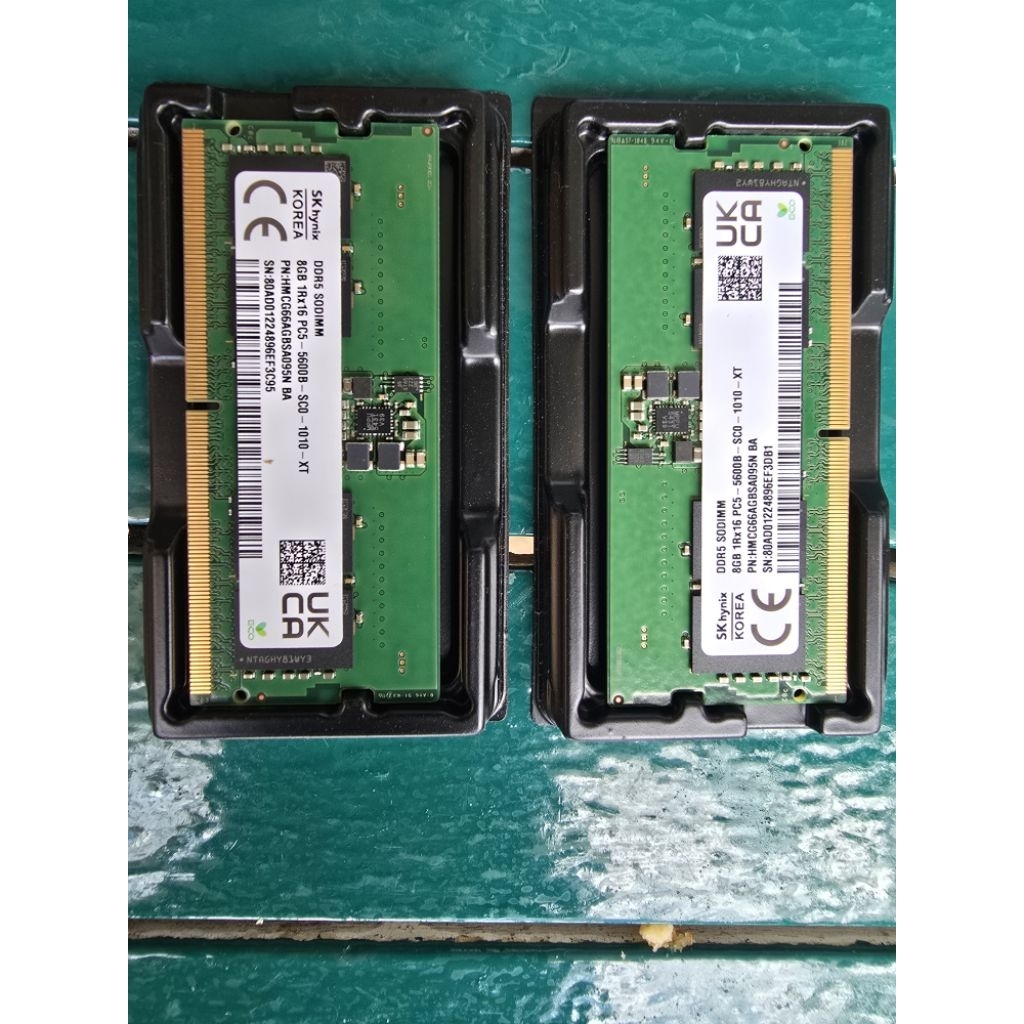 Ram DDR5 8GB 5600 SKhynix KOREA cho laptop. Hàng chính shop nâng cấp.