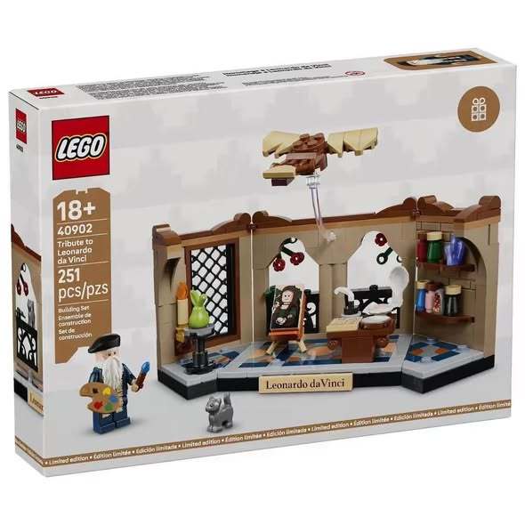 LEGO 40902-Tôn Vinh Leonardo Da Vinci