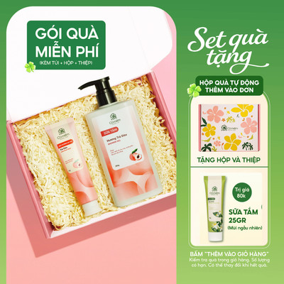 [Set Quà Tặng] Combo Sữa Tắm & Kem Dưỡng Da Tay Cỏ Mềm | Quà tặng ny, vợ, mẹ, cô giáo